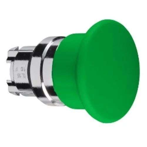 Cabeza de pulsador seta verde