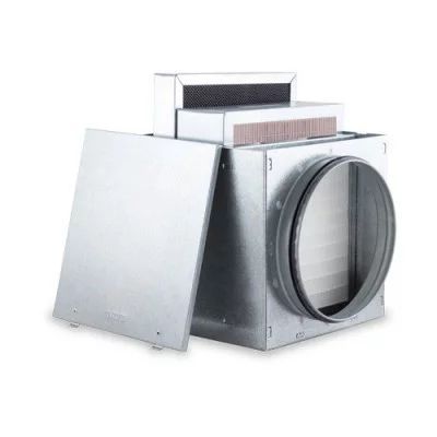 CAEXVEN Caja portafiltros de acero galvanizado tipo panel para purificación del aire - elimina partículas y olores