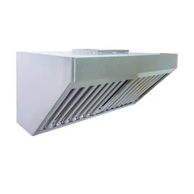 Campana extractora 535mm 1 filtro para hostelería y cocinas Industriales modelo “Económico” de pared o central a techo