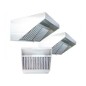 Campana extractora 535mm 1 filtro para hostelería y cocinas Industriales modelo “Visera” de pared o central a techo